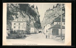 Col des Roches, Frontière Franco-Suisse