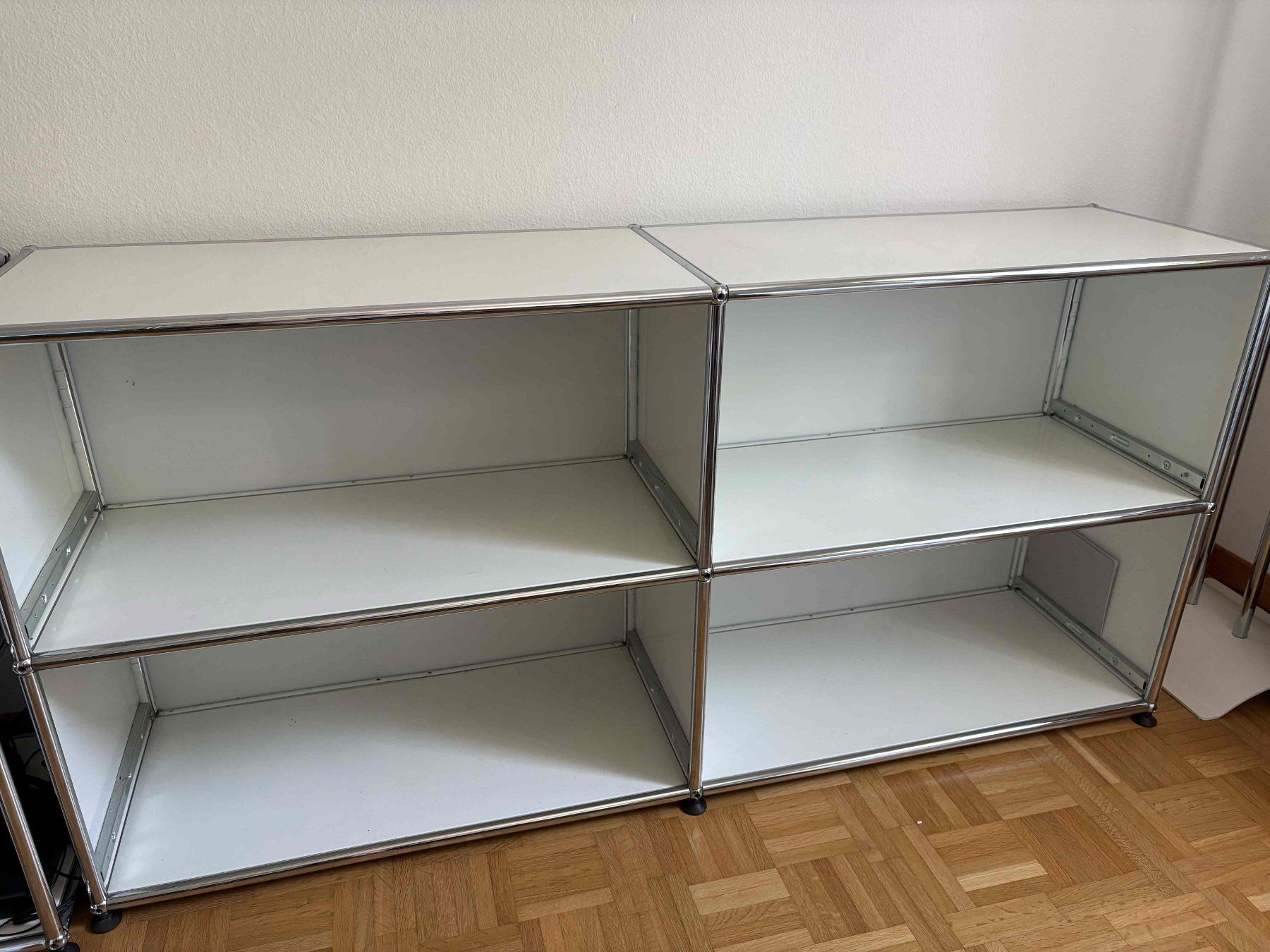 USM Scaffali: USM Sideboard 2x2, offen, weiss – Usato da Zürich venduto da Boncept