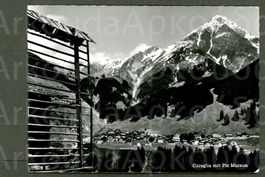 AK sw Curaglia GR Val Medel, mit Piz Muraun ≈ 1969