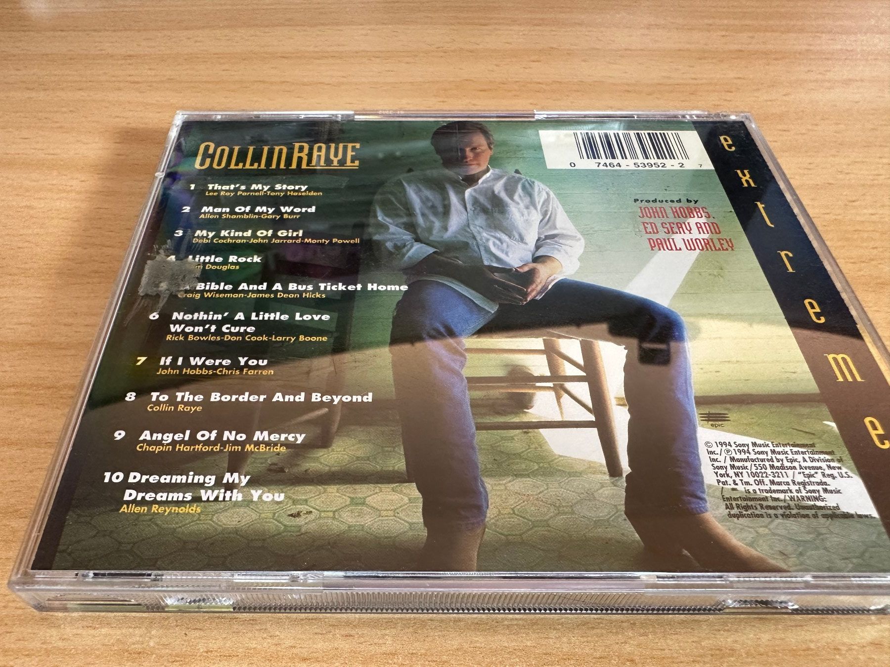 CDs: Collin Raye – Extremes – Gebraucht aus Rikon im Tösstal von Alpenmutz 1
