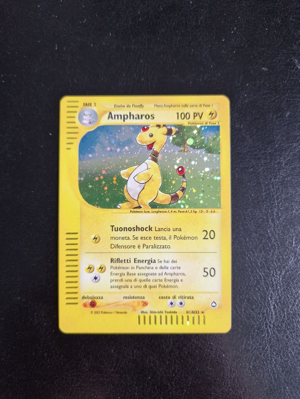 Pokémon Carte collezionabili: Ampharos aquapolis 🇮🇹  – Nuovo (secondo la descrizione) da Giubiasco venduto da MrGru1992