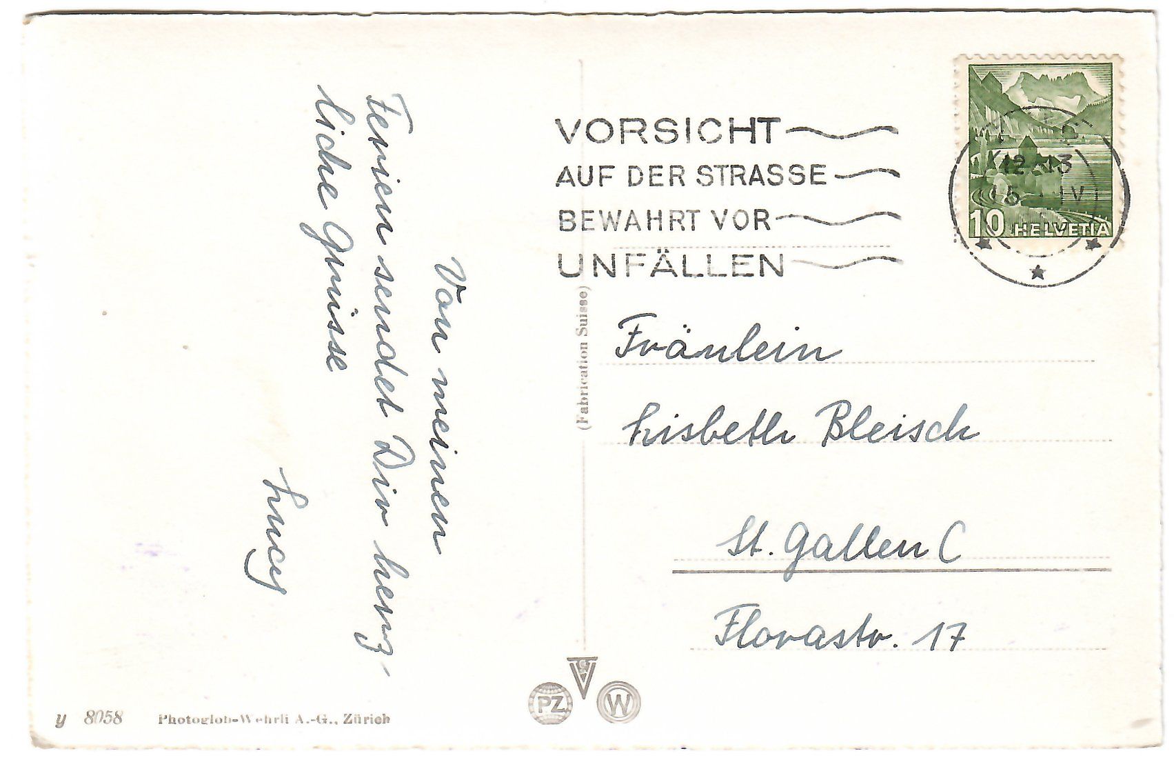 Cartoline postali: Ansichtskarte   Zug,   Blick auf Pilatus – Usato da Kerns venduto da etma3 1