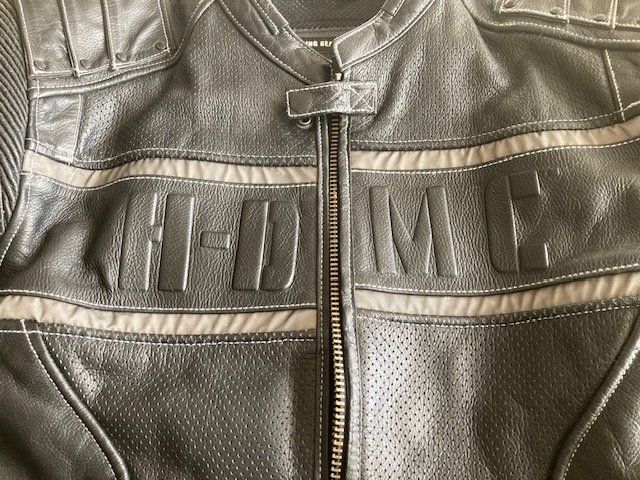 Harley-Davidson Giacche: Harley Davidson Perforierte Lederjacke mit Protektoren XL – Usato da Affoltern am Albis venduto da premiumparts 2