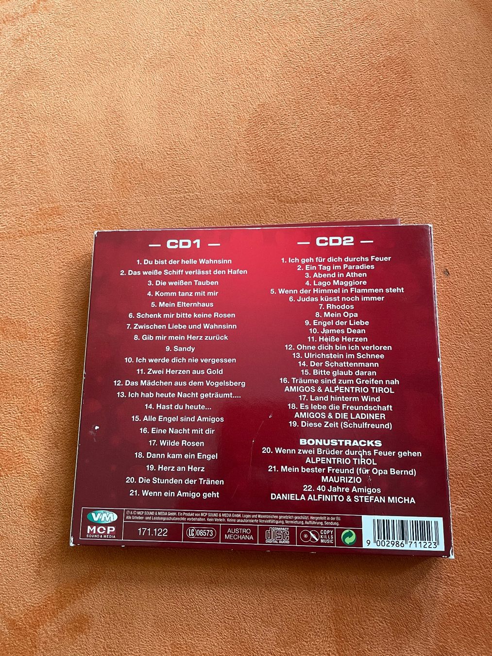 CD: Amigos - Das Beste - 40 Hits Jubiläums Edition Doppel-CD – Usato da St.Gallen venduto da Korb0 2