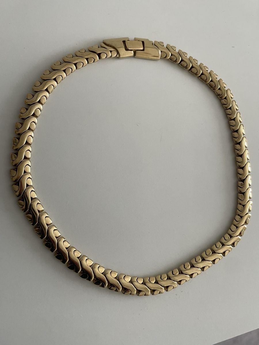 Ketten: Art Deco ancien collier serpent plaquer or   – Gebraucht aus Worben von benit.drn 2