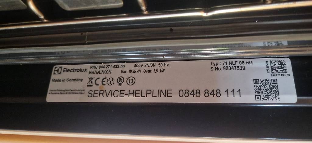 Forni: Electrolux Kombi Streamer Backofen Modell eb7gl7kcn – Usato da Siselen BE venduto da Esoxer 4