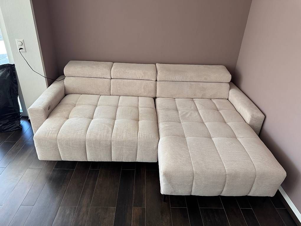 Divani: Modernes Ecksofa mit elektrischer Relaxfunktion  wie neu – Usato da Jona venduto da C.Mayer92 3