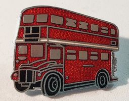062  Pin Doppeldecker Bus Oldtimer - London Bus LGOC