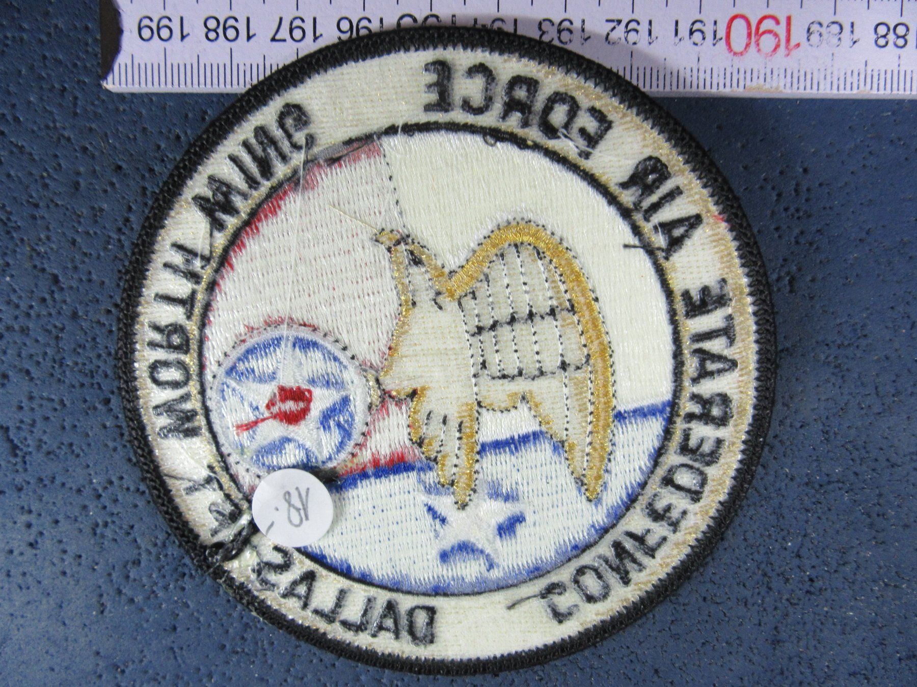 Patches: CONFEDERATE AIR FORCE DALLA-FT WORTH WING PATCH AUFNÄHER – Neu (gemäss Beschreibung) aus Ettingen von Hausi4711 1