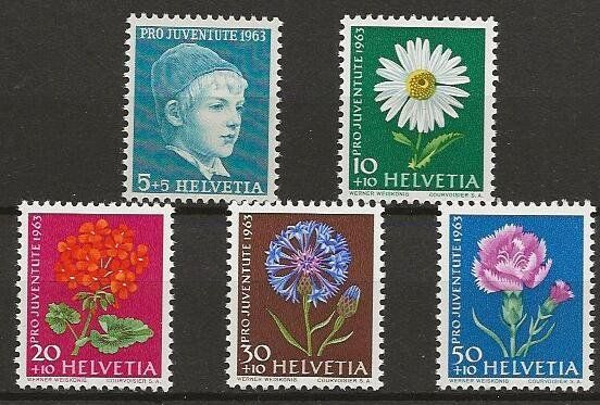 Tutti i francobolli: 1963 Pro Juventute Serie, postfrisch – Usato da Arlesheim venduto da kuhnphila