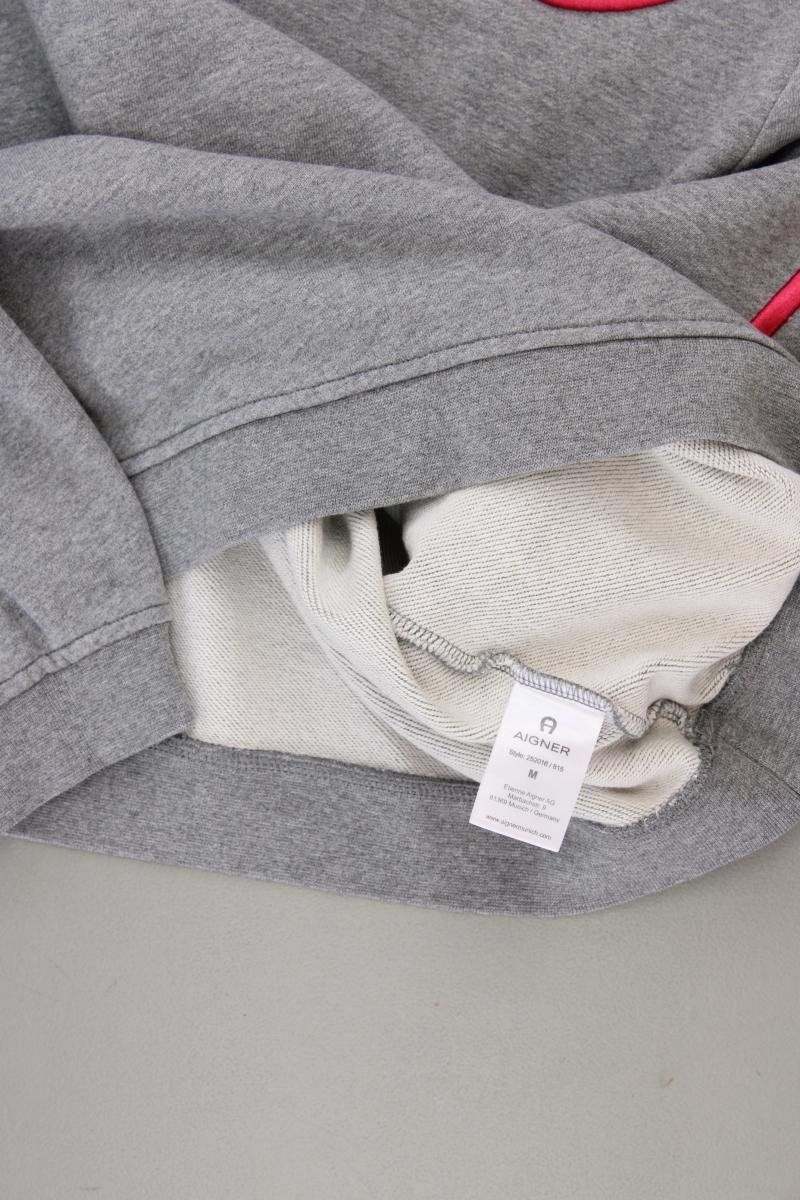 Aigner Pullover & Sweatshirts: AIGNER Langarmpullover Gr. M neuwertig grau aus Baumwolle – Neu (gemäss Beschreibung) aus Neustadt an der Waldnaab von SecondLifeFashion 2