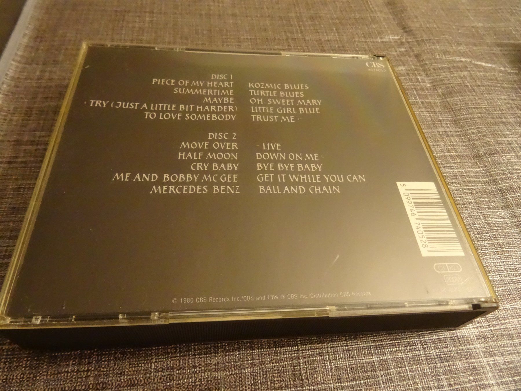 CD: Janis Joplin - Anthology - Doppel CD – Usato da Olten venduto da Disc-Ausverkauf 1