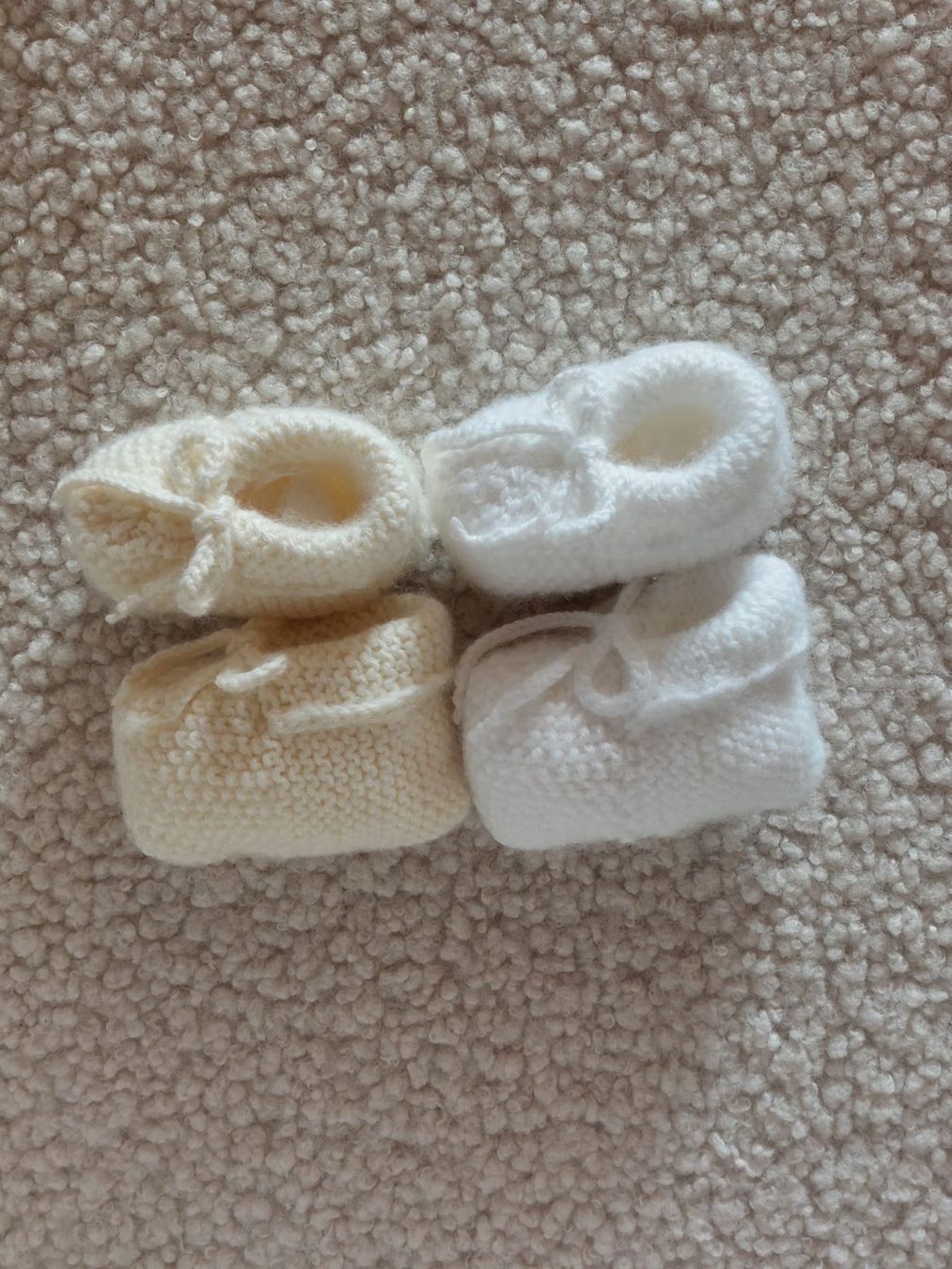Scarpe per ragazzi: Babyfinkli Rippenmuster / Perlmuster – Nuovo e nell'imballaggio originale da Bleienbach venduto da babyhandgemachts 3
