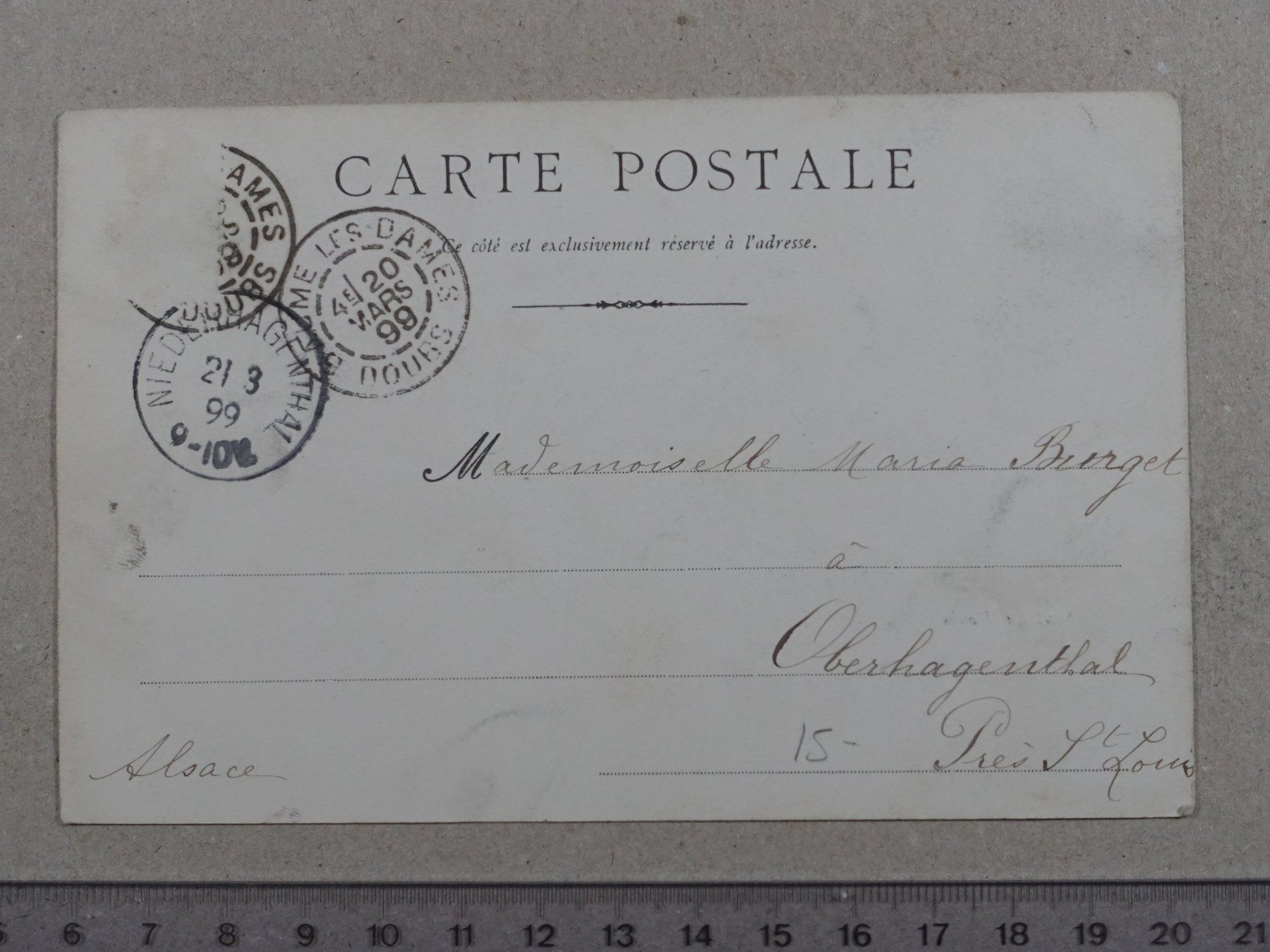 Cartoline postali: Saut du Doubs, 1899 – Usato da Lenzburg venduto da fh1 1