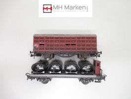 Liliput 1x DB + 1x NS- Niederlande Güterwagen ohne OVP AC H0