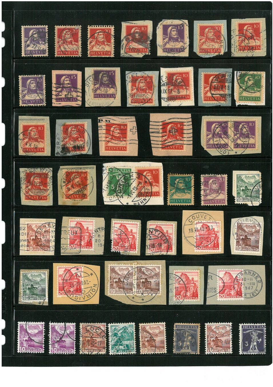 Tous les timbres: Briefmarken Schweiz – D'occasion à Oberuzwil par Nero9242 4