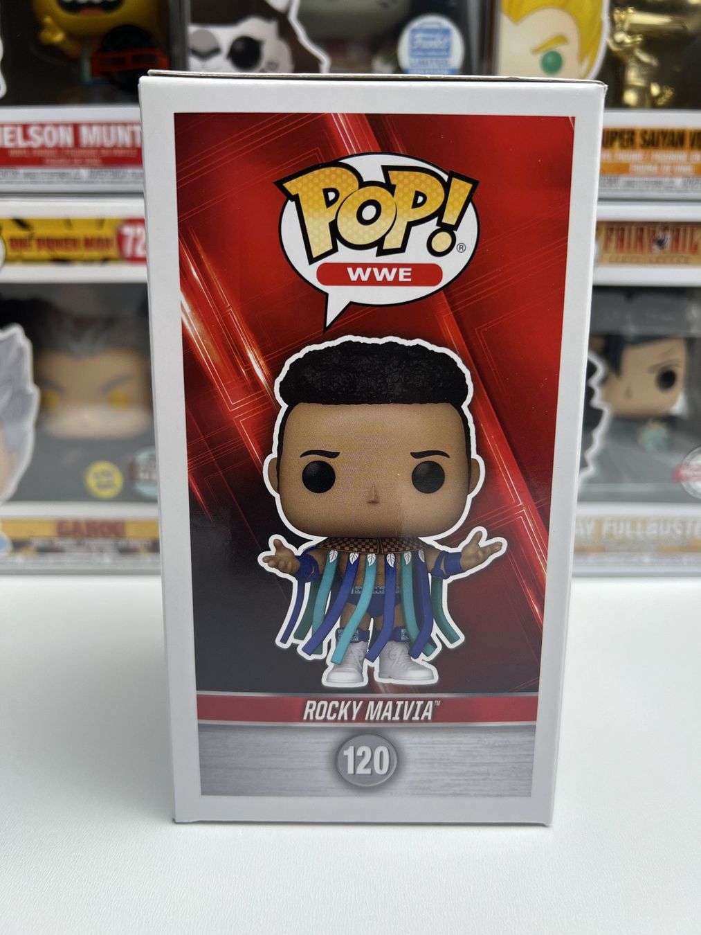 Funko Statuette: Funko POP! WWE Rocky Maivia – Nuovo e nell'imballaggio originale da Le Mouret venduto da perfectbijou 1