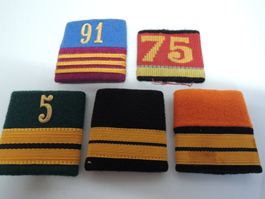 5 einzelne Batten