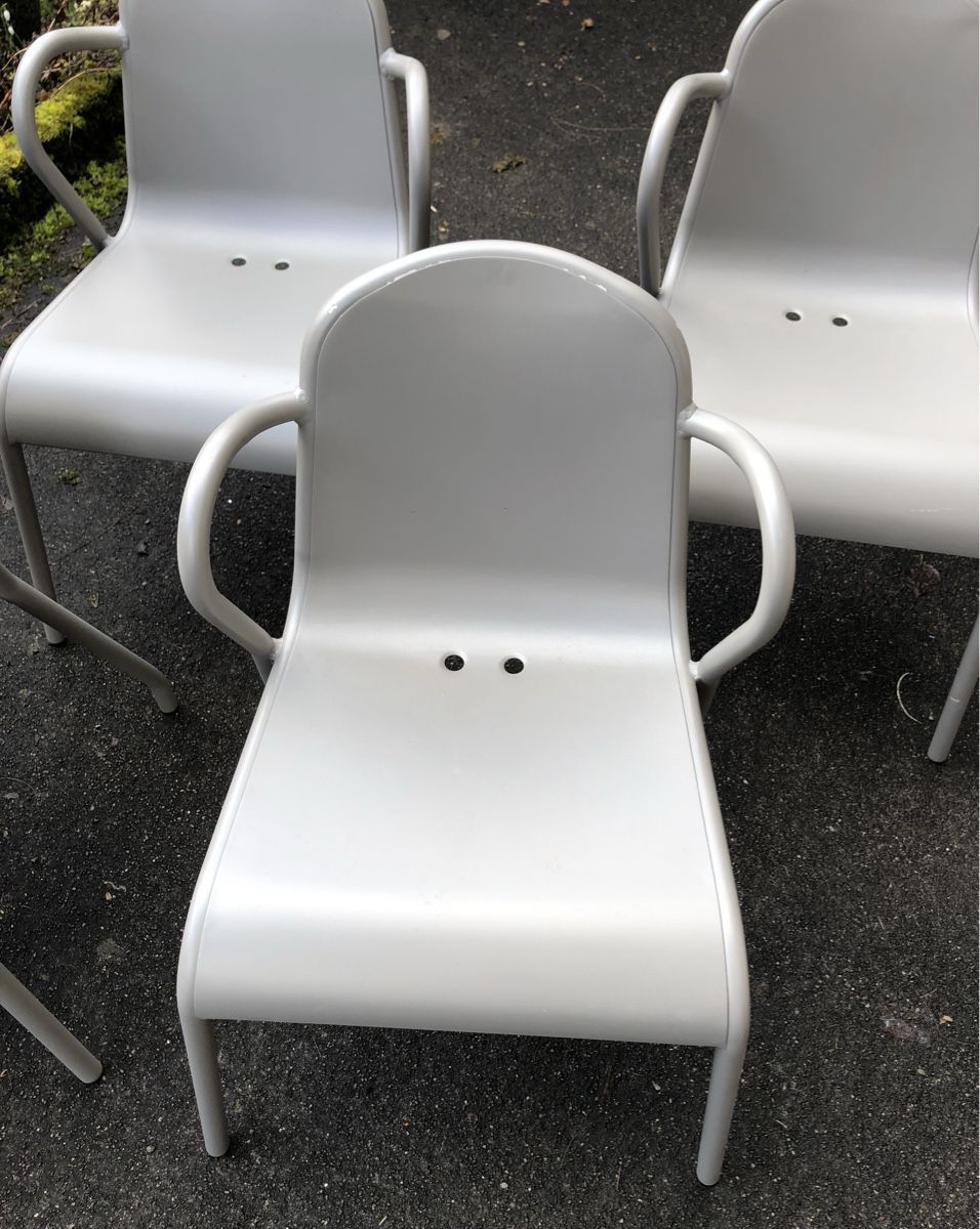 Ikea Sedie: 4 Gartenstühle, stapelbar, stabil & leicht – Usato da Römerswil LU venduto da Icehead 5