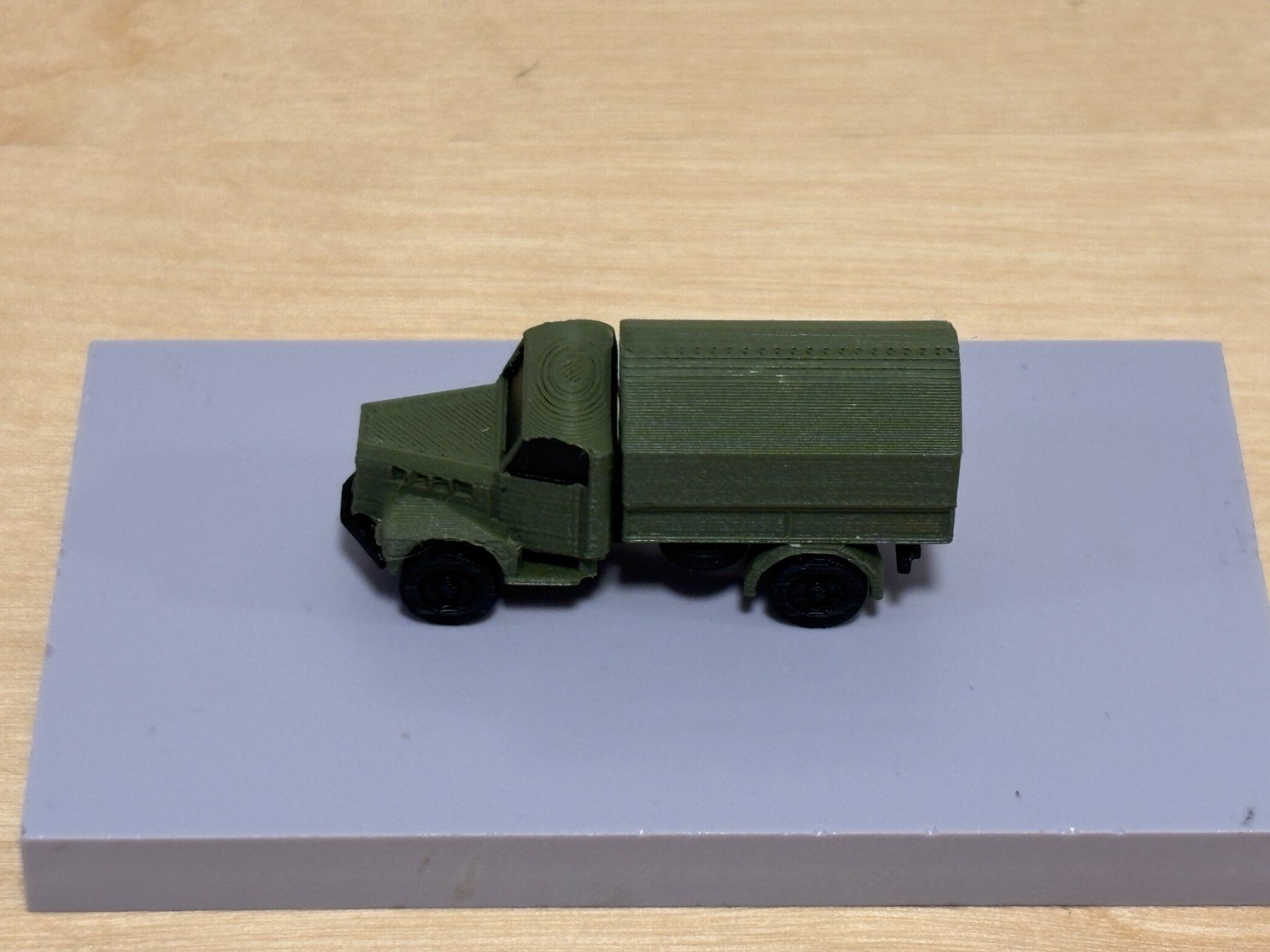 Modellini di ferrovie: Saurer 2DM mit Plane 1:160 3D-Druck – Nuovo (secondo la descrizione) da Bülach venduto da h0slotch 1