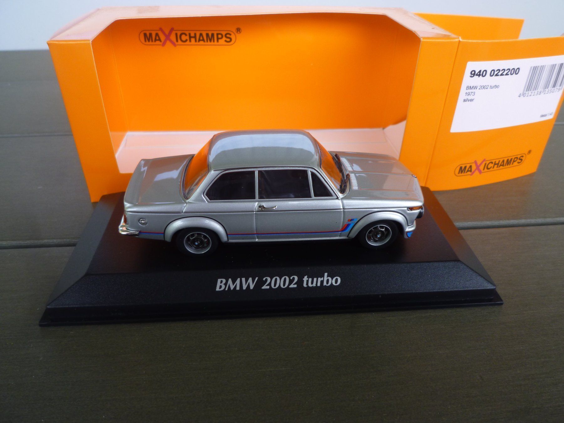 BMW Modellini d'auto: BMW 2002 turbo (1973) – Nuovo e nell'imballaggio originale da Flawil venduto da Imperiosud 7