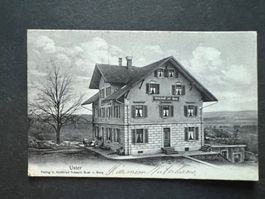 AK 1912 Uster Restaurant Berg rar gelaufen (G3780)