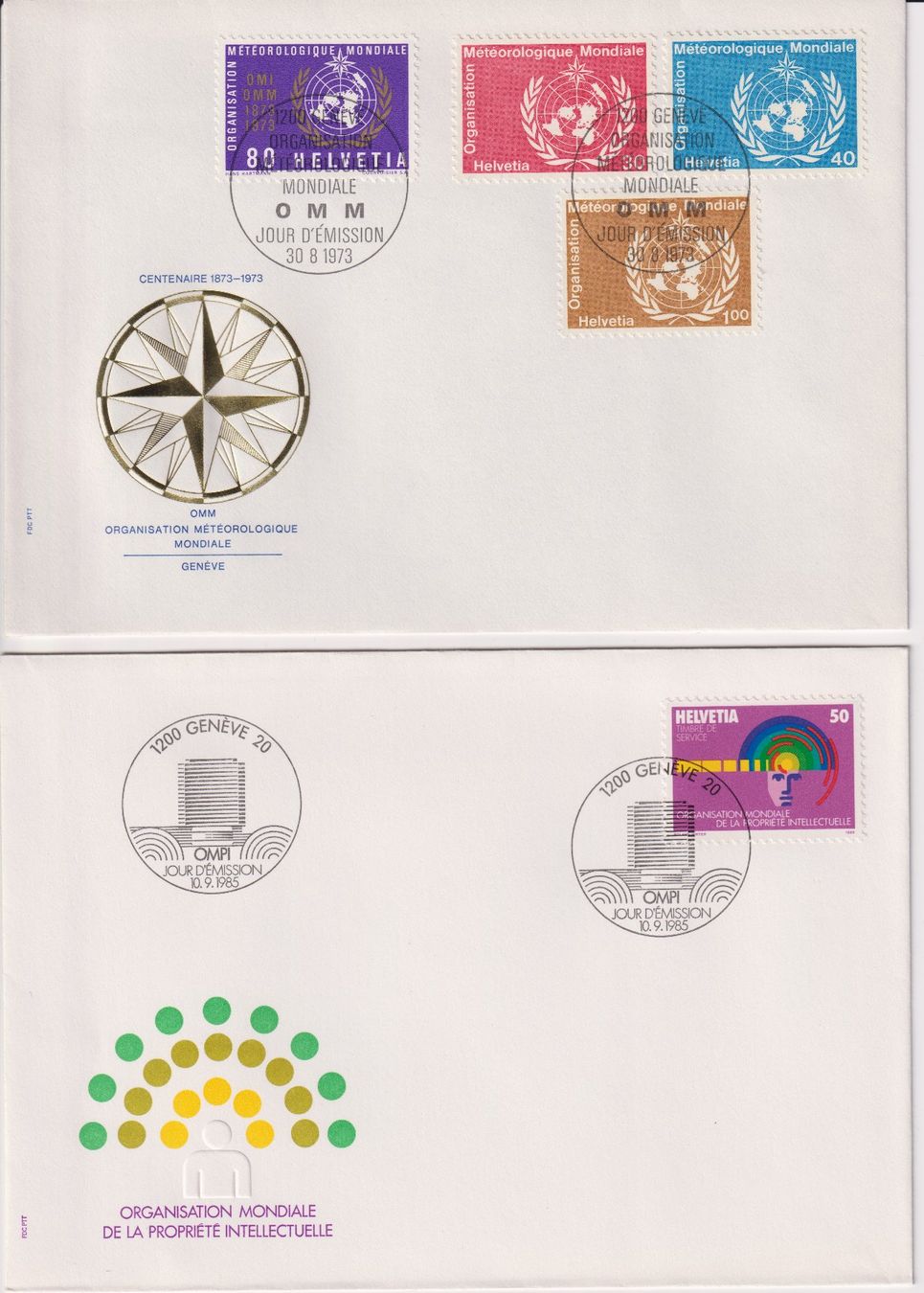 Alle Briefmarken: 10 Dienstmarken Belege – Gebraucht aus Bellach von qsearch 2
