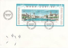 W64 NABA ZÜRI 84 FDC