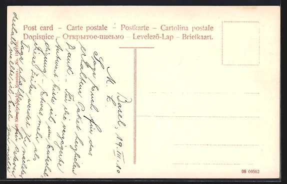Cartoline postali: Basel, Neue Post mit Strassenpartie und  – Usato da Berlin venduto da bartko-reher 1
