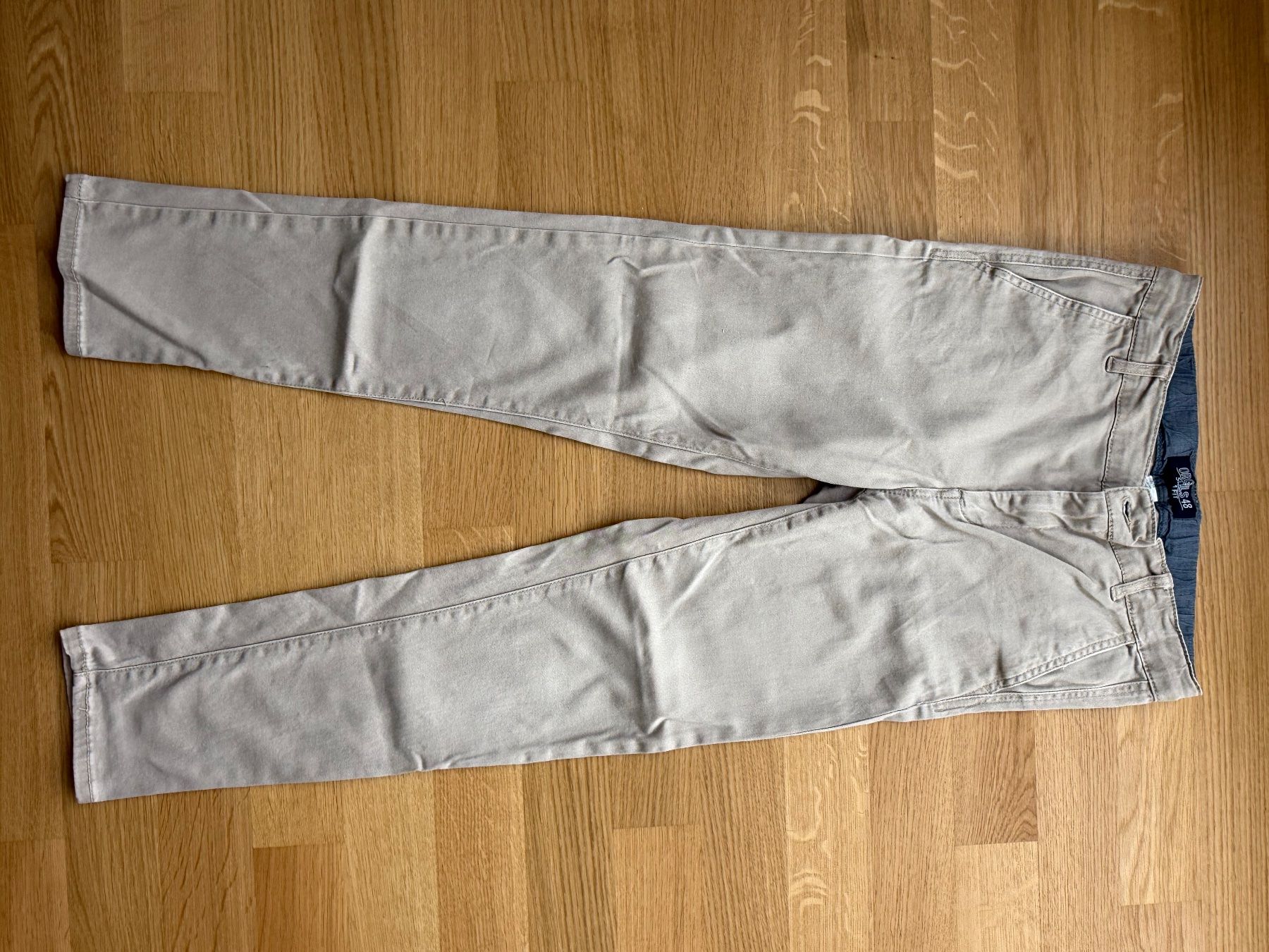 Pantaloni: Beige schöne Hose Gr 158 – Usato da Hünibach venduto da rotestandem01