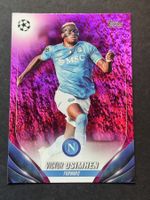 Victor Osimhen Pink Sparkle 23/24 Topps Uefa Napoli