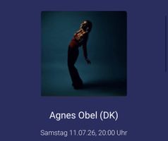 Zwei Sitzplätze für Agnes Obel