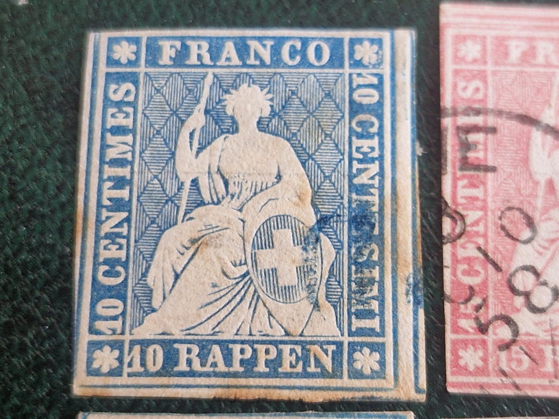 Tous les timbres: Strubel 4St., nicht bestimmt, ab 1.- – D'occasion à Burgdorf par Glossy01 1
