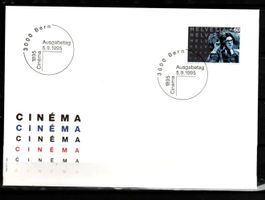 1995 - FDC / 100 Jahre Kino / La vocation d'André Carel