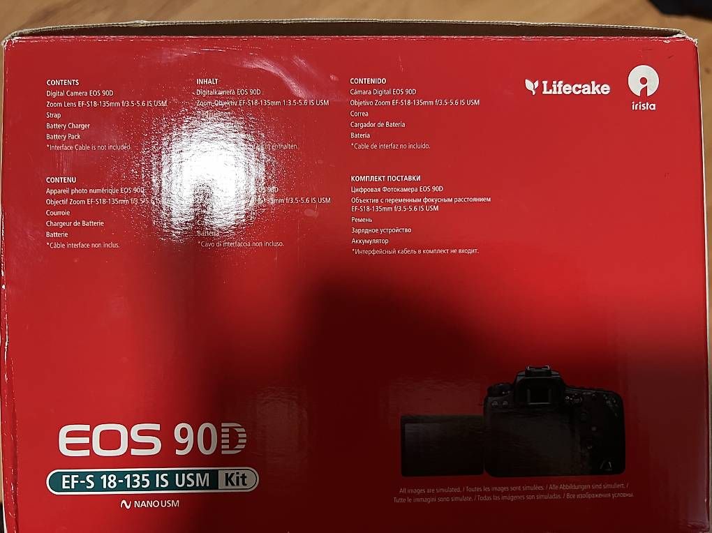 Fotocamera: Canon EOS 90D  + EF-S 18-135mm IS USM  – Usato da Niederglatt ZH venduto da odman 2