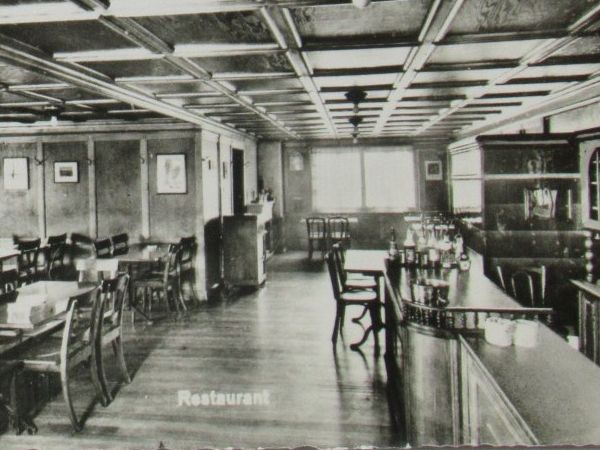 Cartoline postali: Hörnli - Kulm , Restaurant 1954 – Usato da Grenchen venduto da Bluemchen1900