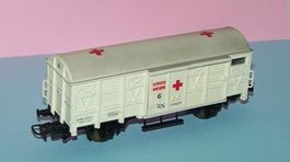 Electrotren H0 1311 Ambulanz-/ Sanitätswagen Rotkreuz, rar!
