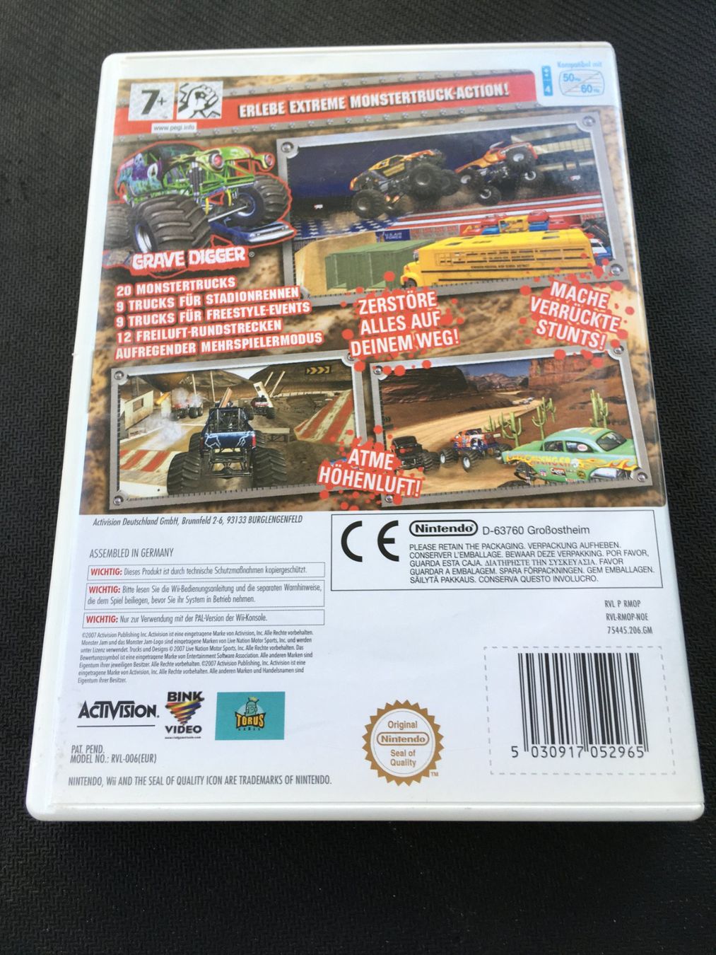 Nintendo Giochi: Monster Jam - Nintendo Wii – Usato da St.Gallen venduto da sjosjo 1