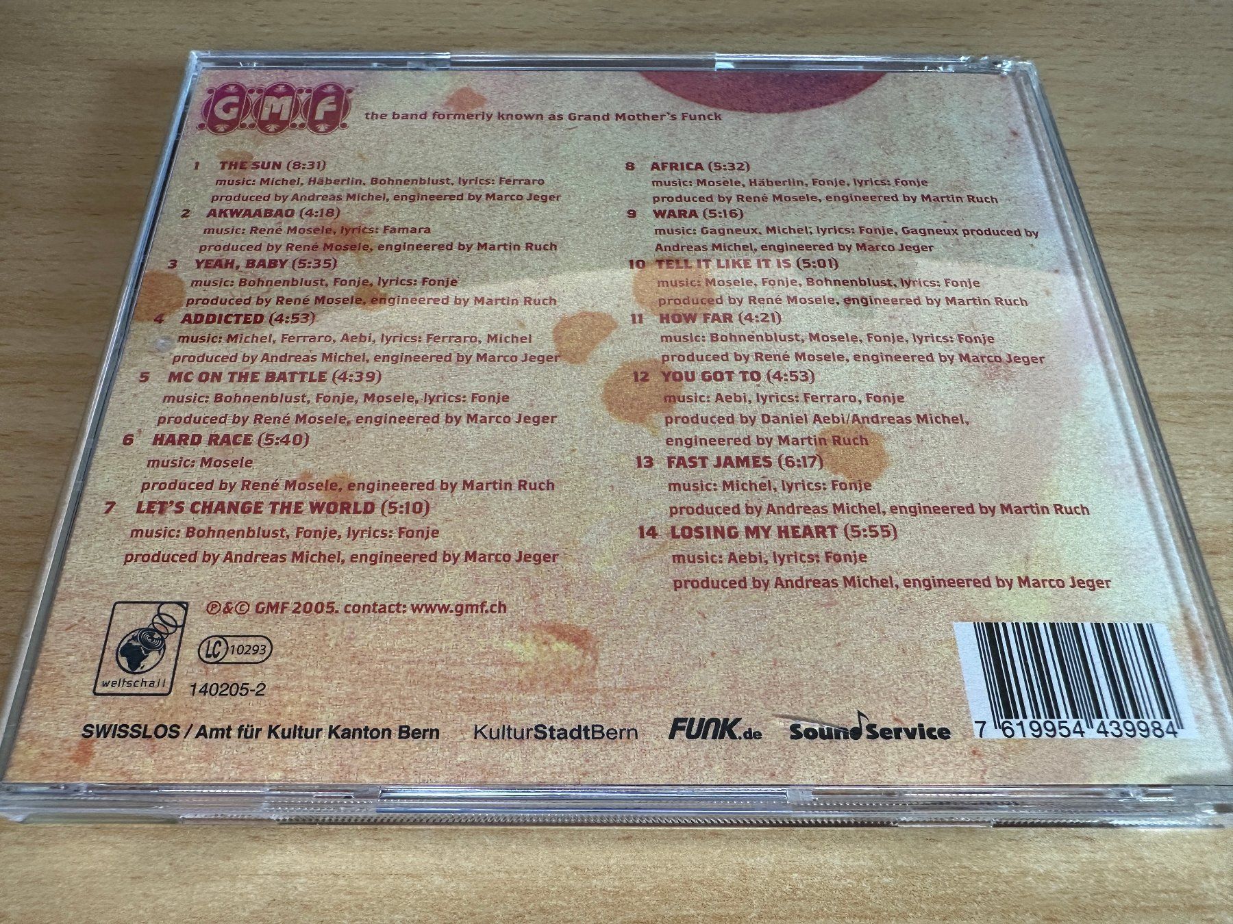 CD: GMF – Beat Mondial – Usato da Rikon im Tösstal venduto da Alpenmutz 1