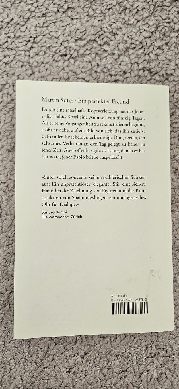 Libri: Ein perfekter Freund – Usato da St. Moritz venduto da Mirko66 1