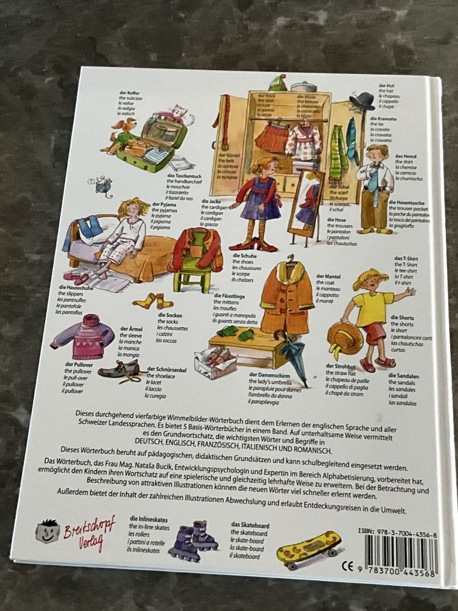Libri: Das grosse Schweiz Wimmelwörterbuch – Nuovo (secondo la descrizione) da Oberhof venduto da Hibrzel 1