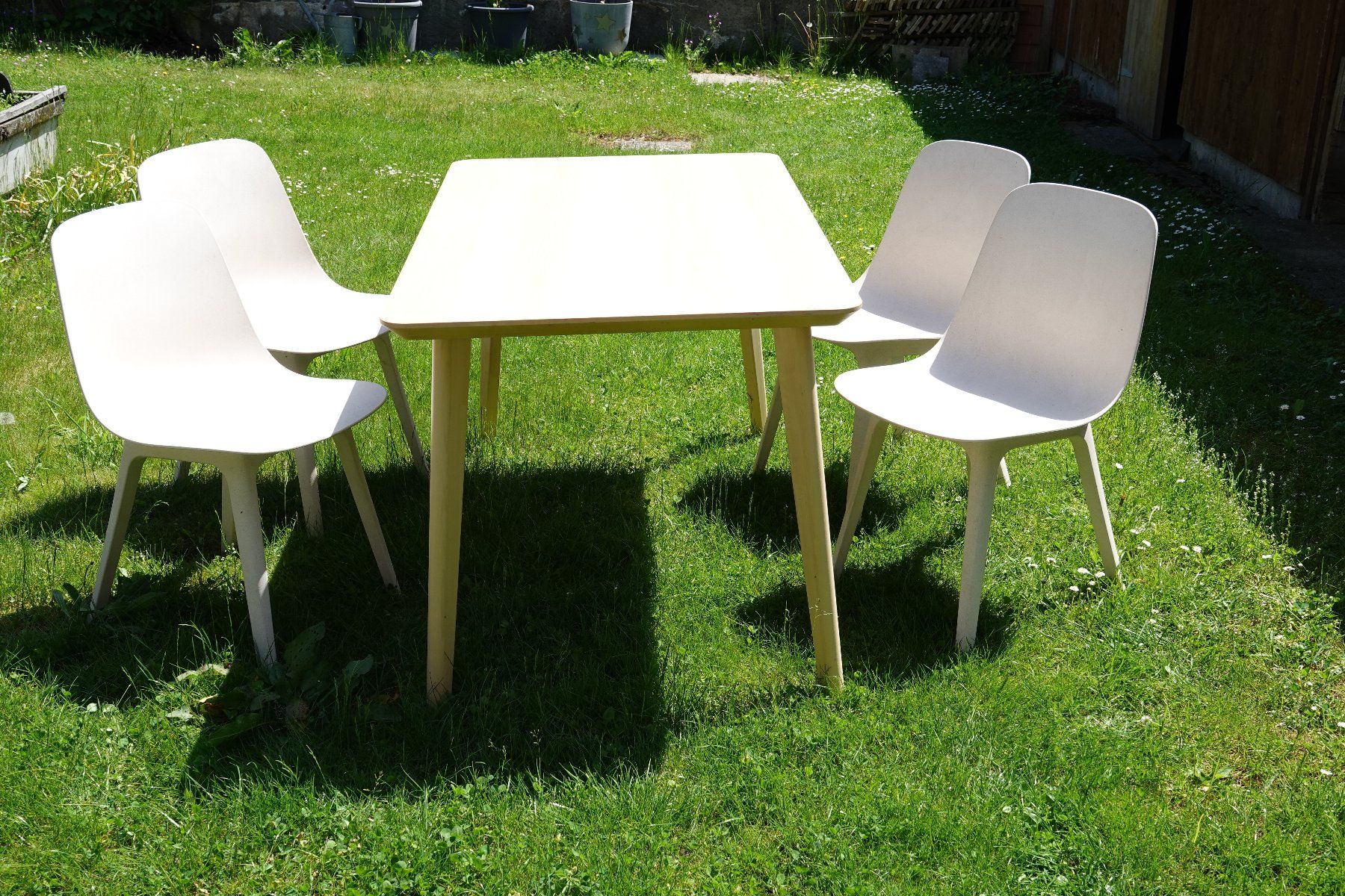 Set di tavolo e panche: Tisch mit 4 Stühlen – Usato da Langenbruck venduto da mandelo1