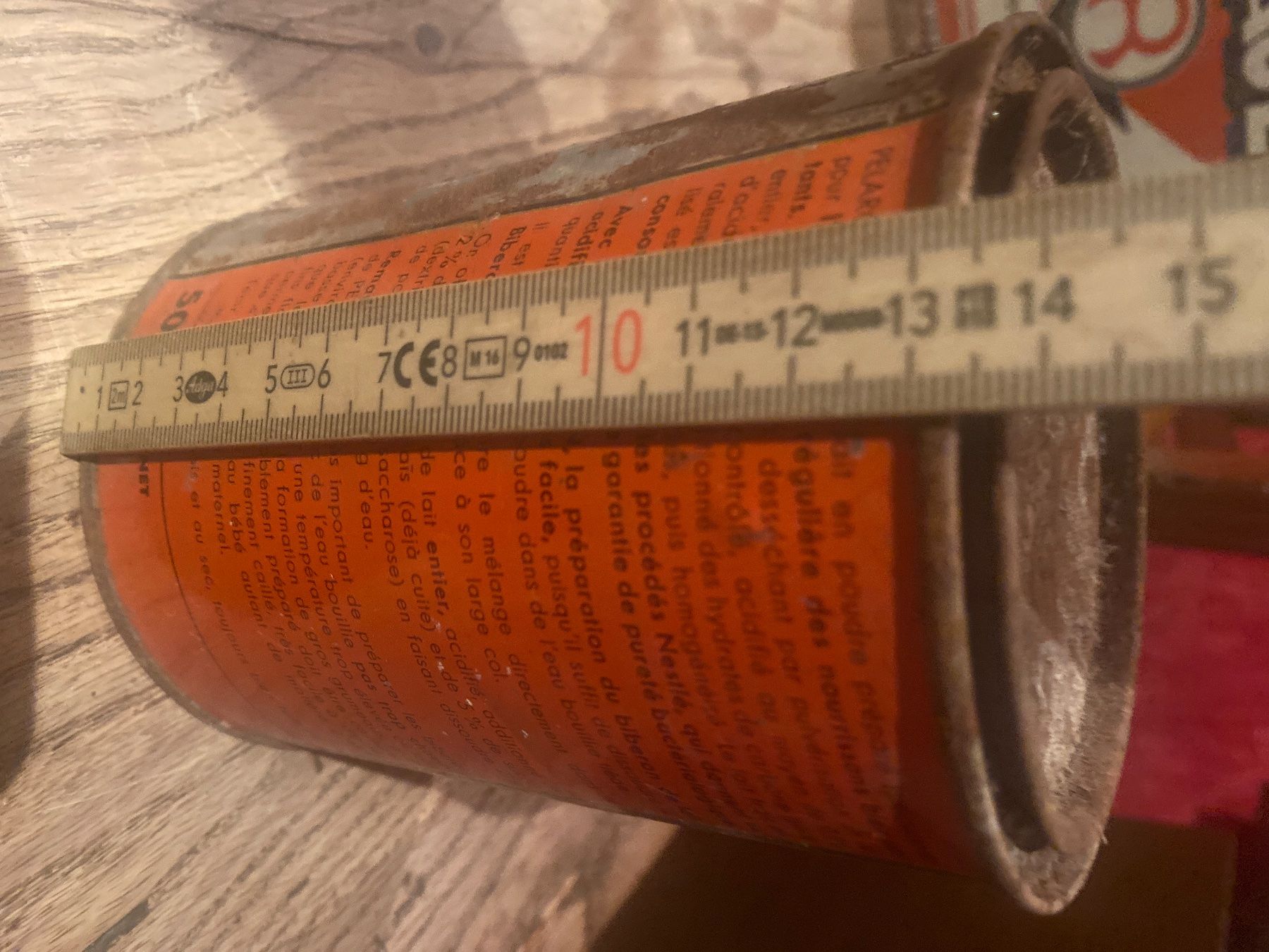 Nestlé Cibi & Specialità: Ancienne boîte lait nestle 500g – Usato da Lajoux JU venduto da Briard0 6
