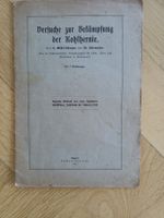 Altes Buch: Versuche zur Bekämpfung der Kohlhernie, 1919