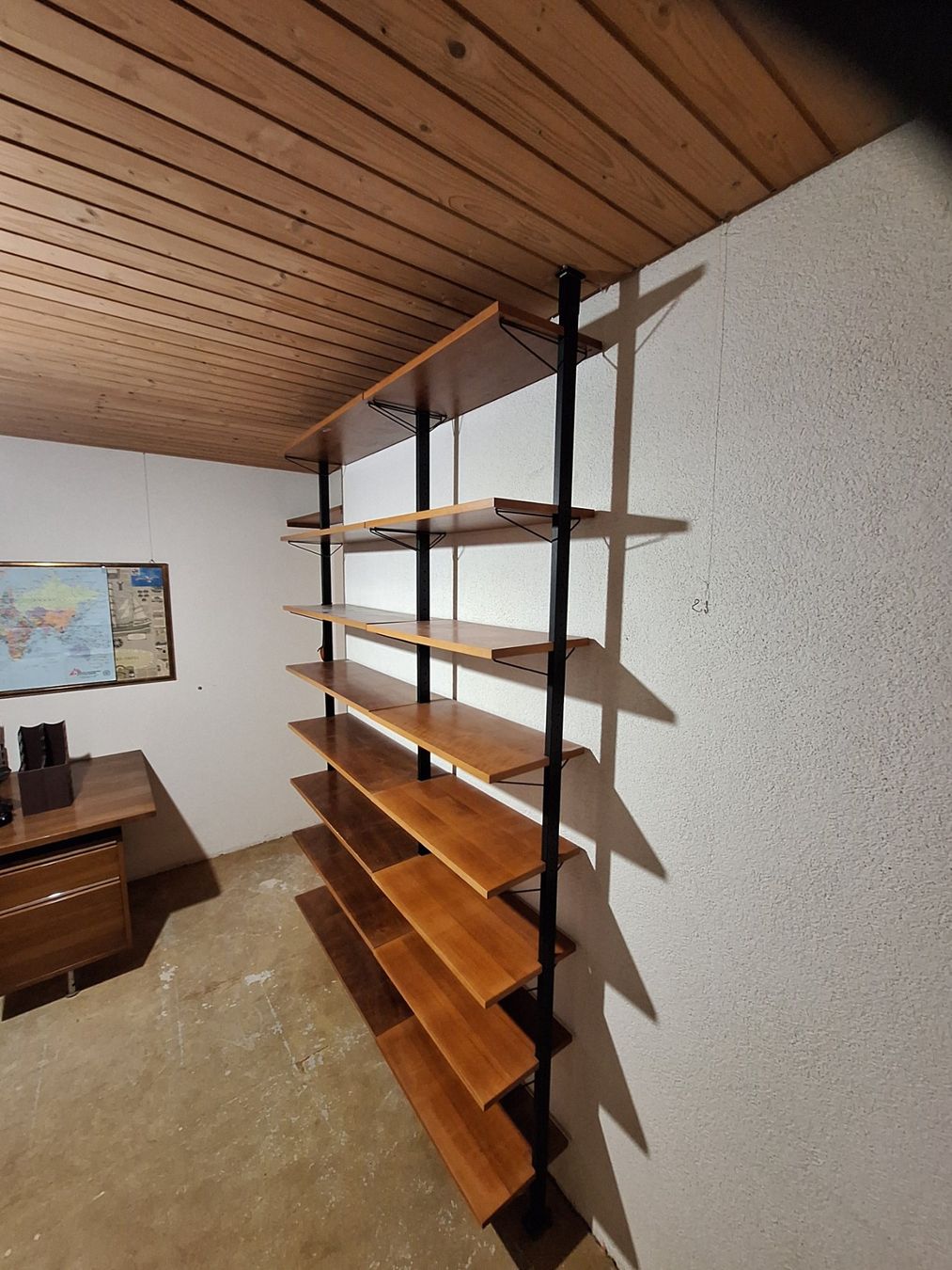 Scaffali: Bücher- Wandregal Holz Metall – Usato da Rain venduto da Flokaiser 2