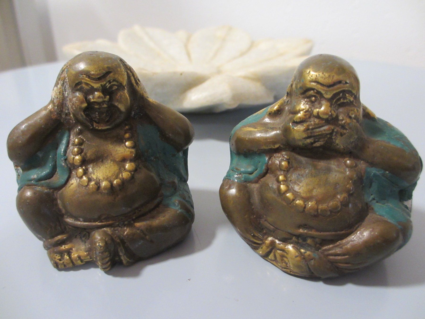 Statuette: 2x Messing Buddha Figuren Deko – Nuovo (secondo la descrizione) da Herisau venduto da fan_h9qj