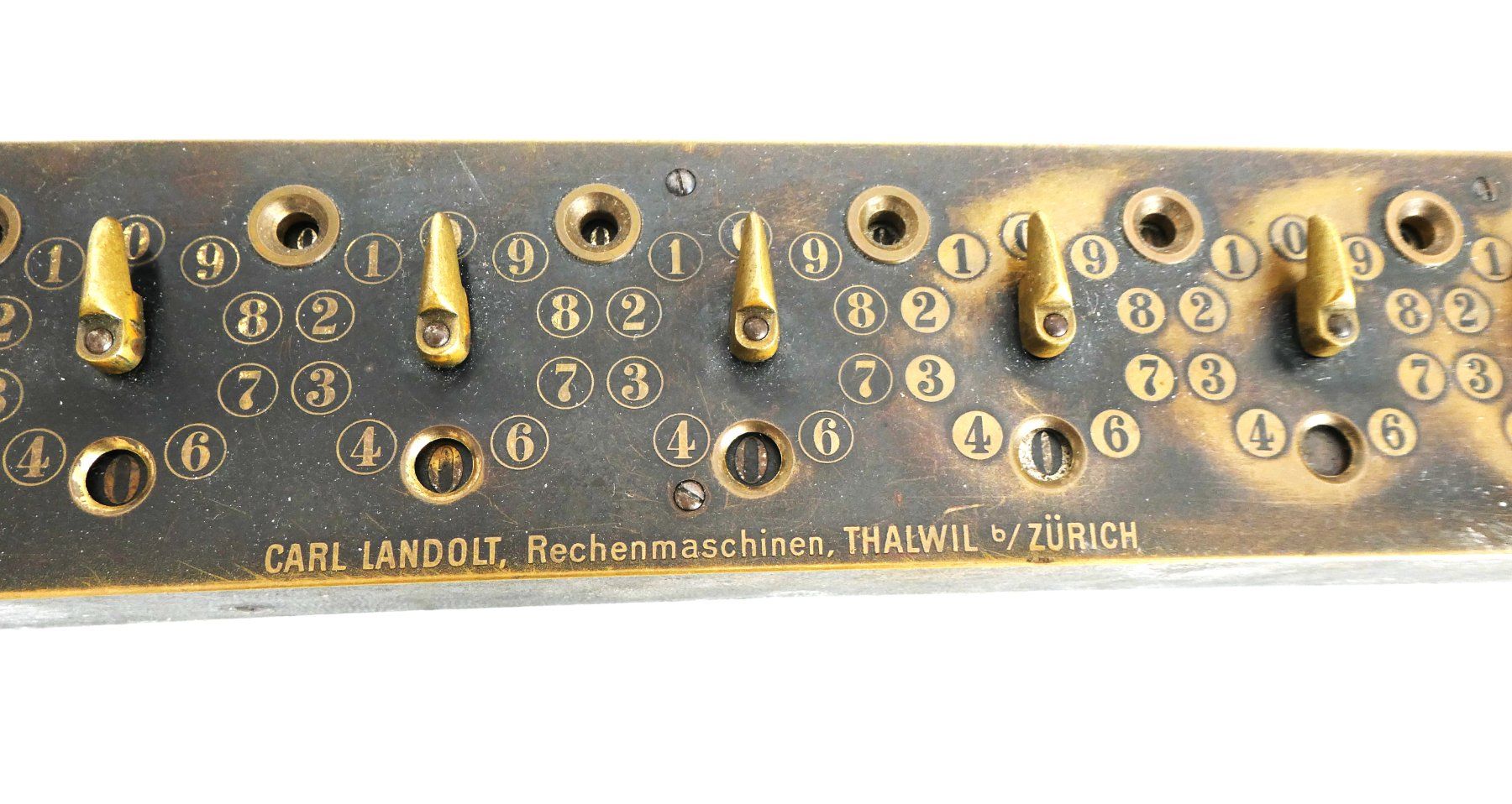 Taschenrechner: Conto Mod. B Addiermaschine 1912-1914 – Gebraucht aus Alosen von beatfr01 1