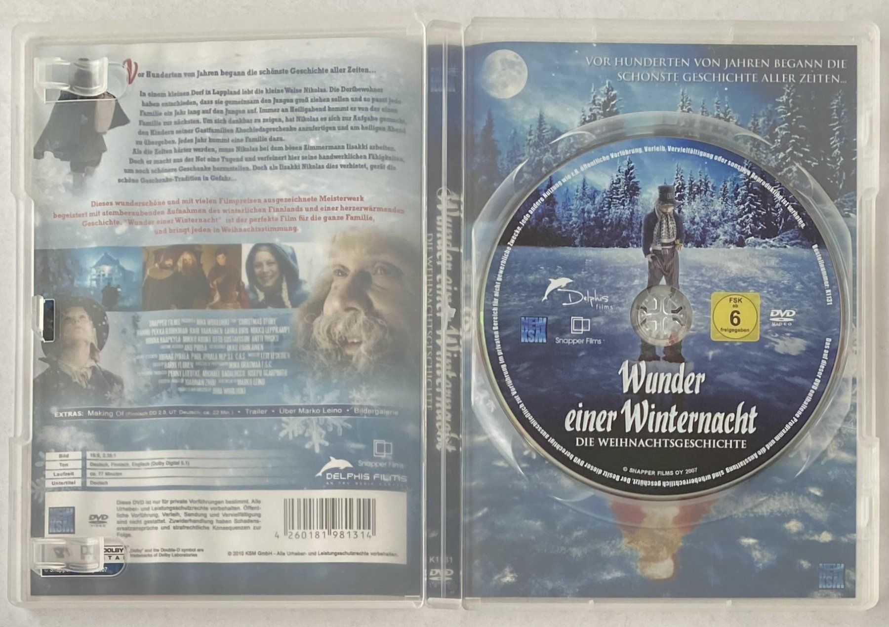 Tutti i DVDs: Wunder einer Winternacht, Die Weihnachtsgeschichte – Usato da Flums venduto da Asquillo 3