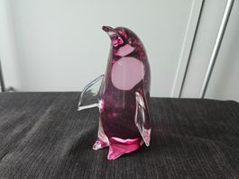 Glasfigur  Pinguin