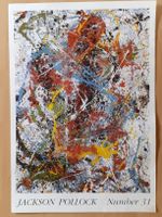 Jackson Pollock Number 31 Kunstdruck von 1988 Christie's NY